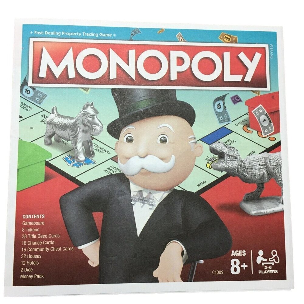 Monopoly Instructions  Manual Only Replacement Parts New u